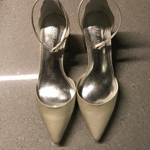 ASOS NWT Stardust pointed mid heels (Wide Fit)